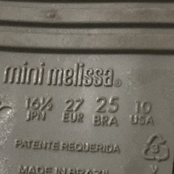 Mini Melissa Kids ARMY GREEN SIZE 10 HOOK LOOP STRAP Dinosaur Sandals EUC CLEAN - Picture 3 of 10